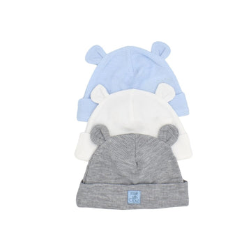 Set De Gorros X3 Unidades Orejitas