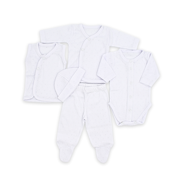 Set De Primer Dia X5 Piezas Bebe Prematuro