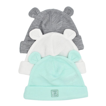 Set De Gorros X3 Unidades Orejitas