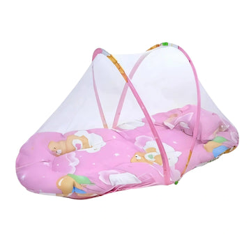 Mosquitero Cuna Portatil Estampado Rosado