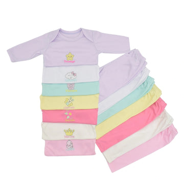 Semanario 14 Piezas Estampado Niña