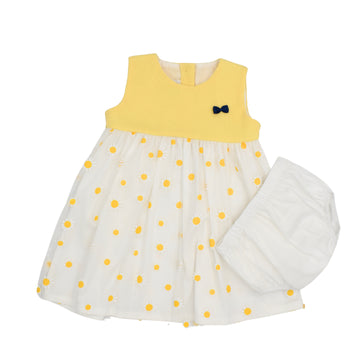 Vestido Margaritas Manga Sisa