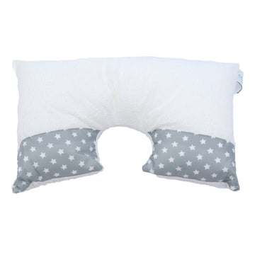 Almohada Soporte Cuello Antifluido Gris