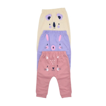 Set De 3 Pantalones Con Estampado