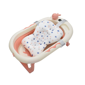 Bañera Plegable Con Cojín Estampado Y Ballena