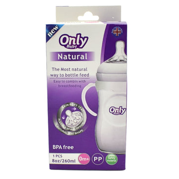 Tetero Natural Asas Blanco 8Oz