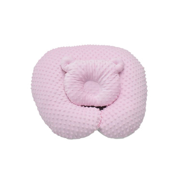Cojín De lactancia Burbuja + Almohada Rosado