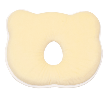 Almohada Gato Para Bebé Amarillo