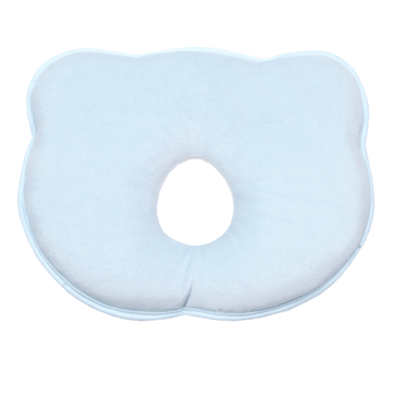 Almohada Gato Para Bebé Azul
