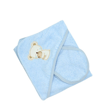 Toalla Con Capucha Animales + Babita