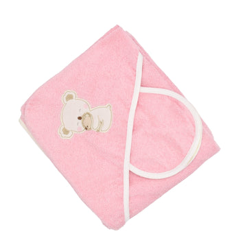 Toalla Con Capucha Animales + Babita