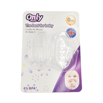 Cepillo De Dientes De Dedo En Silicona Para Bebes Con Estuche