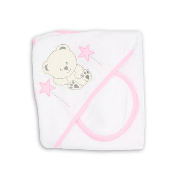 Toalla Con Capucha Animales + Babita