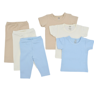 Semanario de 6 piezas (3 camisetas + 3 pantalones) Niño