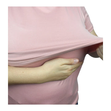 Blusa De Lactancia Palo De Rosa