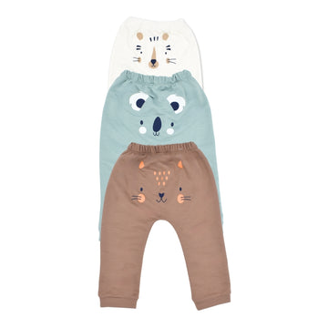 Set X3 Pantalones Estampados Colita