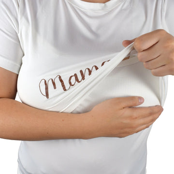 Blusa De Lactancia Blanca