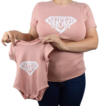 Dudo Blusa Y Mameluco Materno Palo De Rosa