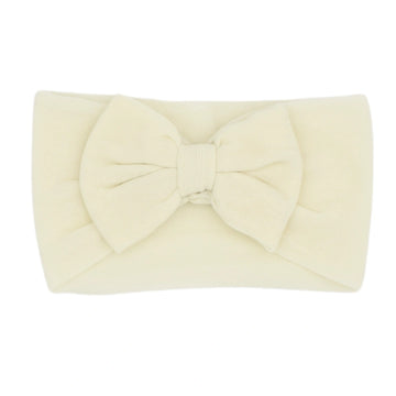 Balaca Moño Minnie Media Velada Beige