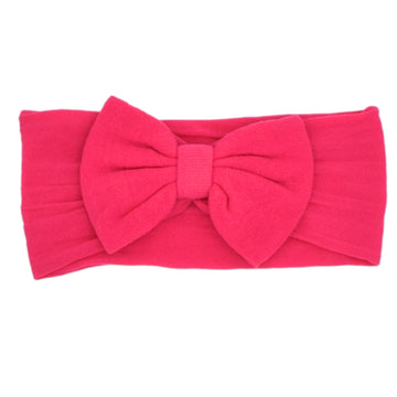 Balaca Moño Minnie Media Velada Fusia