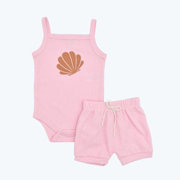 Set Bodys Panty Concha Niña