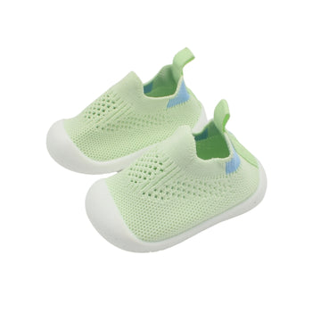 Zapato Tejido Con Suela Flexible Verde