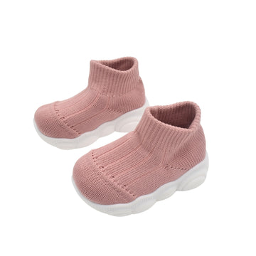 Zapato Tejido con Suela Alta Palo de Rosa