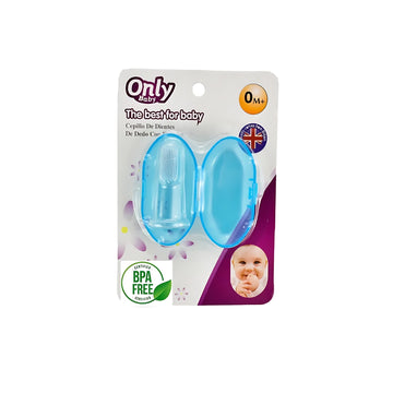 Cepillo De Dientes De Dedo En Silicona Para Bebes Con Estuche