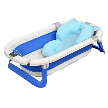 Bañera Plegable Lee Portatil Color Azul