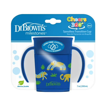 Vaso 7 Oz Cheers 360° Azul Decorado 6M+