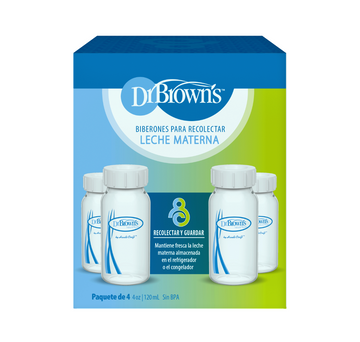Botellas Almacenamiento de leche Materna X 4 Unidades