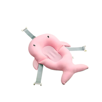 Cojín Bañera en Forma de Ballena Bebe Rosado