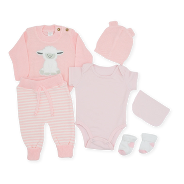 Set De Primer Día Estampado Ovejita