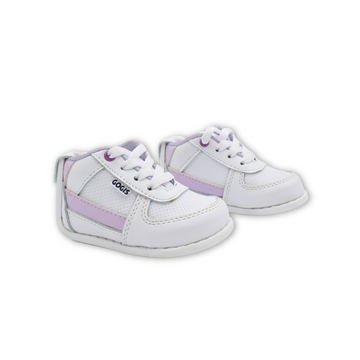 Bota Notuerce Cordon Blanco y Lila
