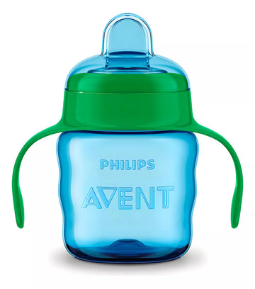 Vaso Classic Avent 7oz Azul-Verde Asas