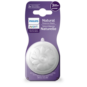 Chupo Repuesto Philips Avent Natural Response Anticólicos Flujo Rápido 3M+