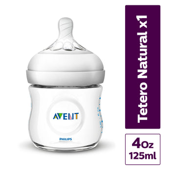 Tetero Natural Response Avent 3.0 4oz 0 meses+ Translúcido