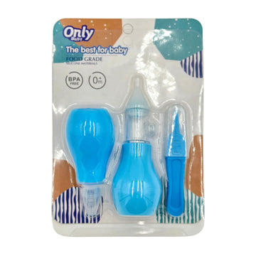 Set Aspirador Nasal 3 Piezas Azul
