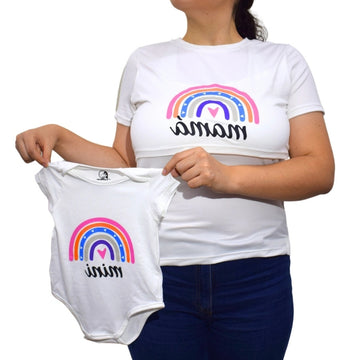 Dudo Blusa Y Mameluco Materno Blanco