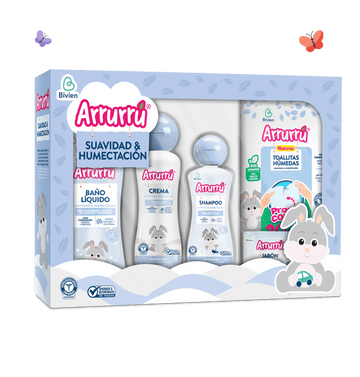 Kit Arrurú Suavidad & Humectación 5 Artículos