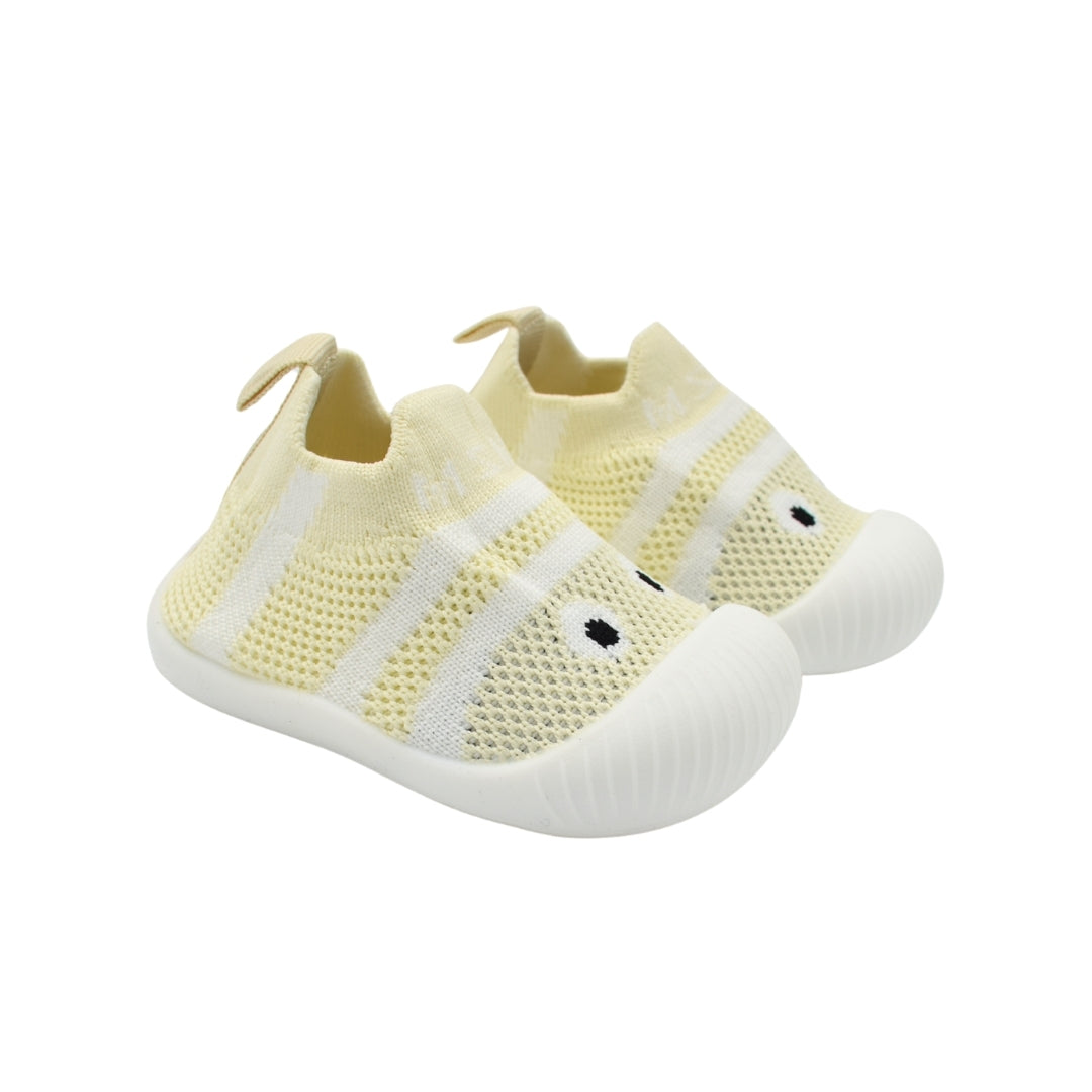 Zapato Tejido  Con Suela Flexible Estampado