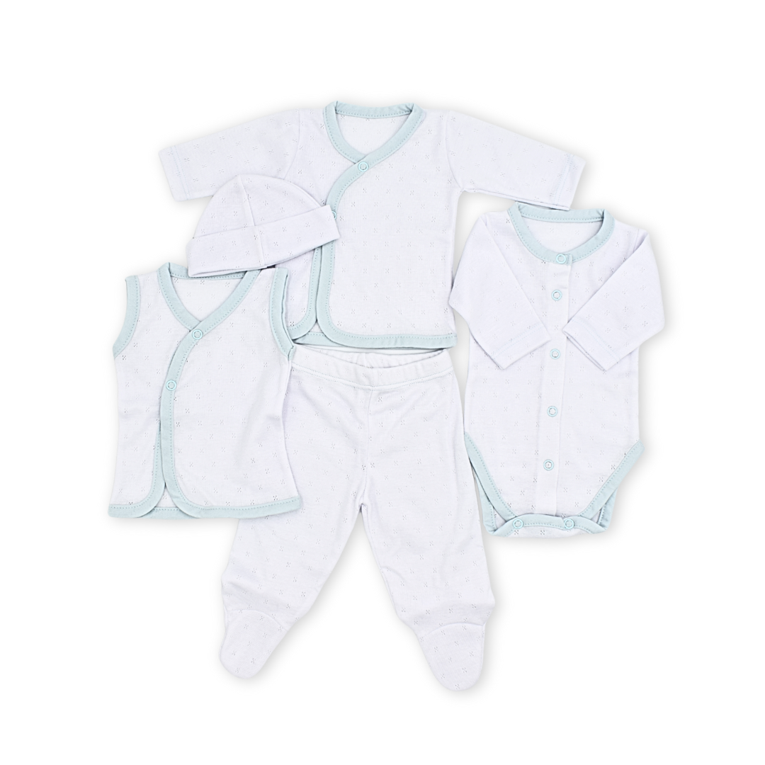 Set De Primer Dia x5 Piezas Bebe Prematuro
