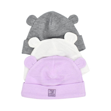 Set De Gorros X3 Unidades Orejitas