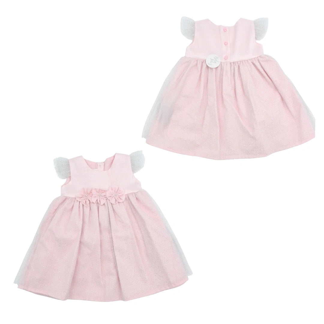 Vestido Bebe Niña Cielo Rosa