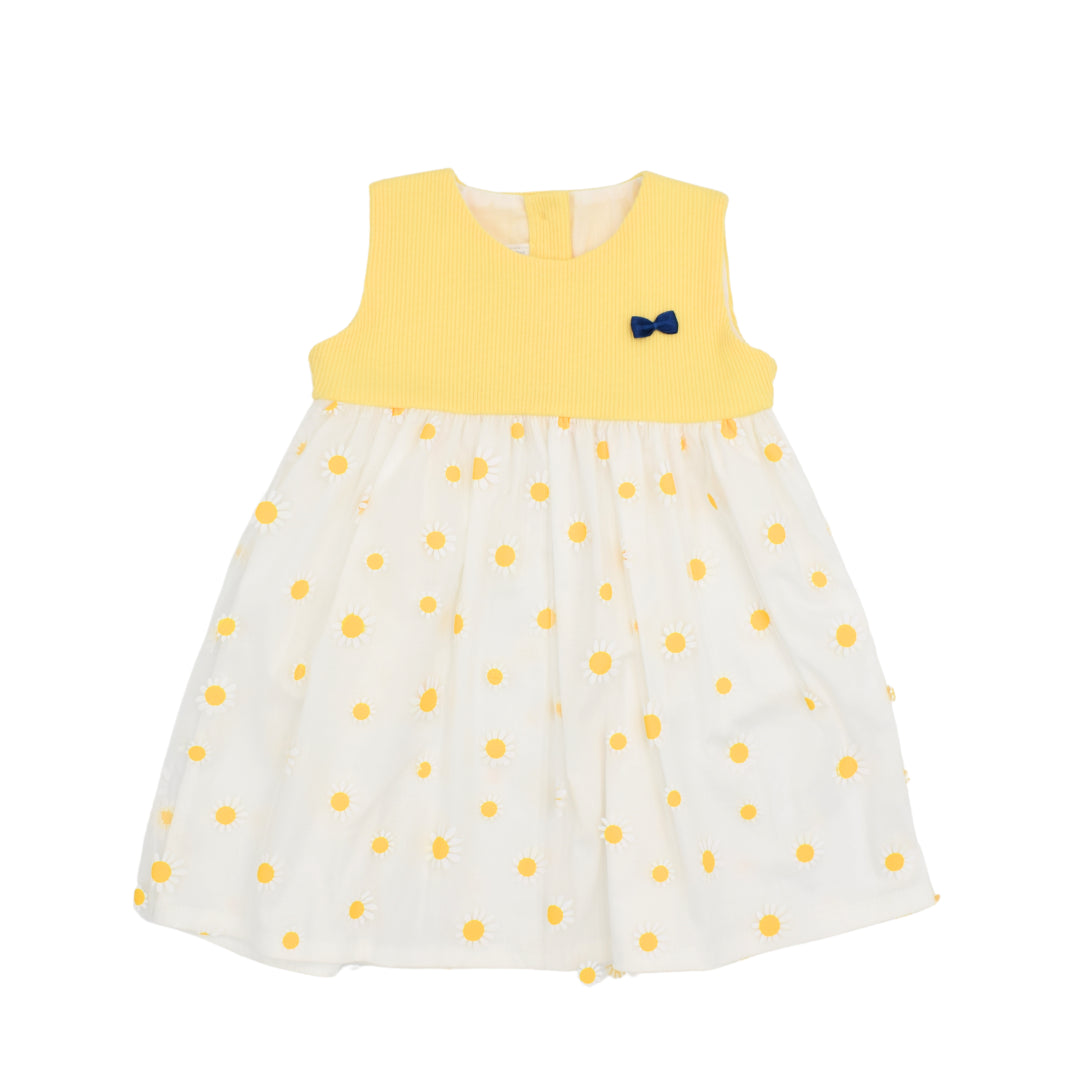 Vestido Margaritas Manga Sisa