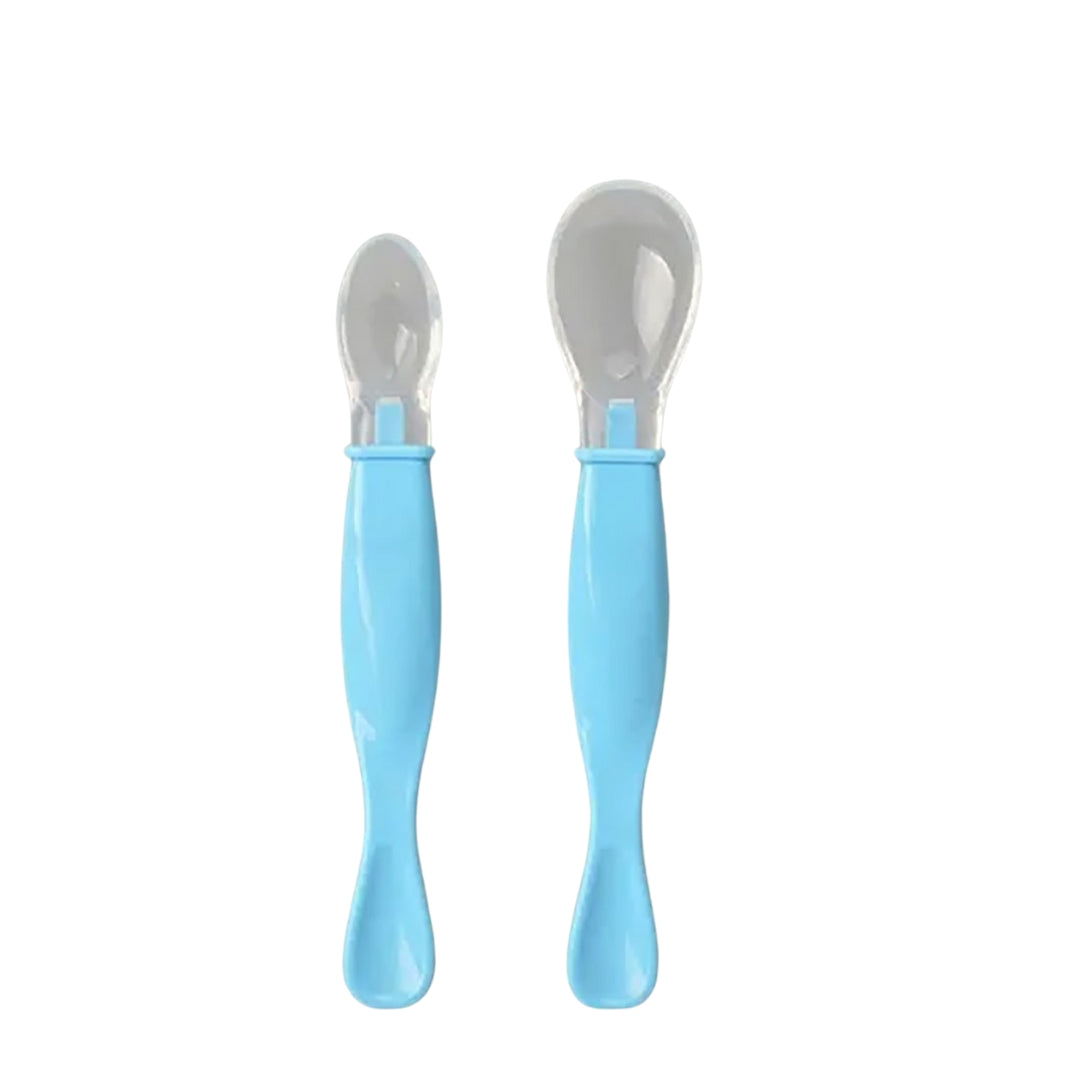 Set De Cucharas X2 Doble Punta Grande Y Pequeña