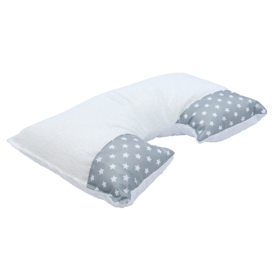 Almohada Soporte Cuello Antifluido Gris