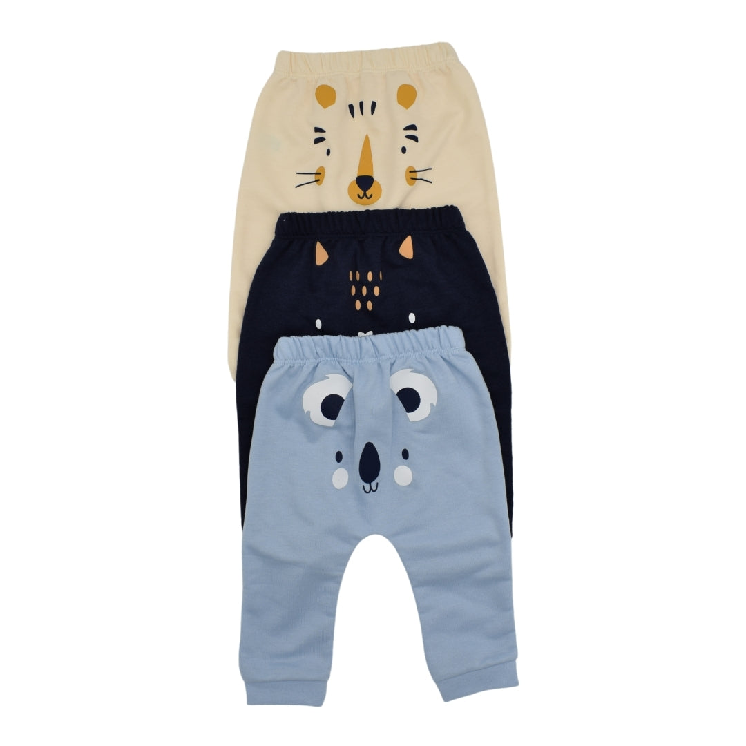 Set De 3 Pantalones Con Estampado