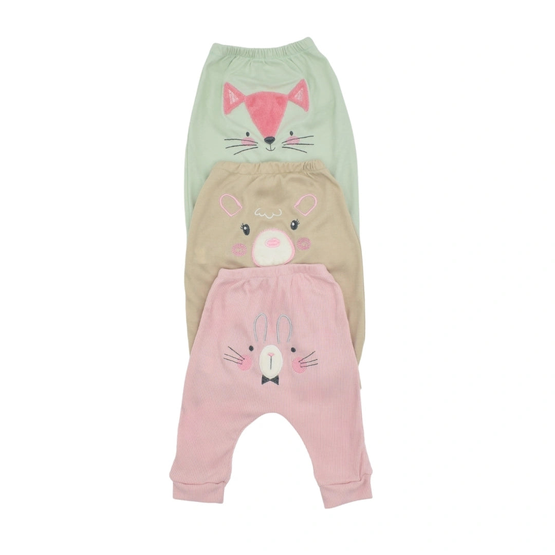 Set De 3 Sudaderas Estampado Niña 0 meses