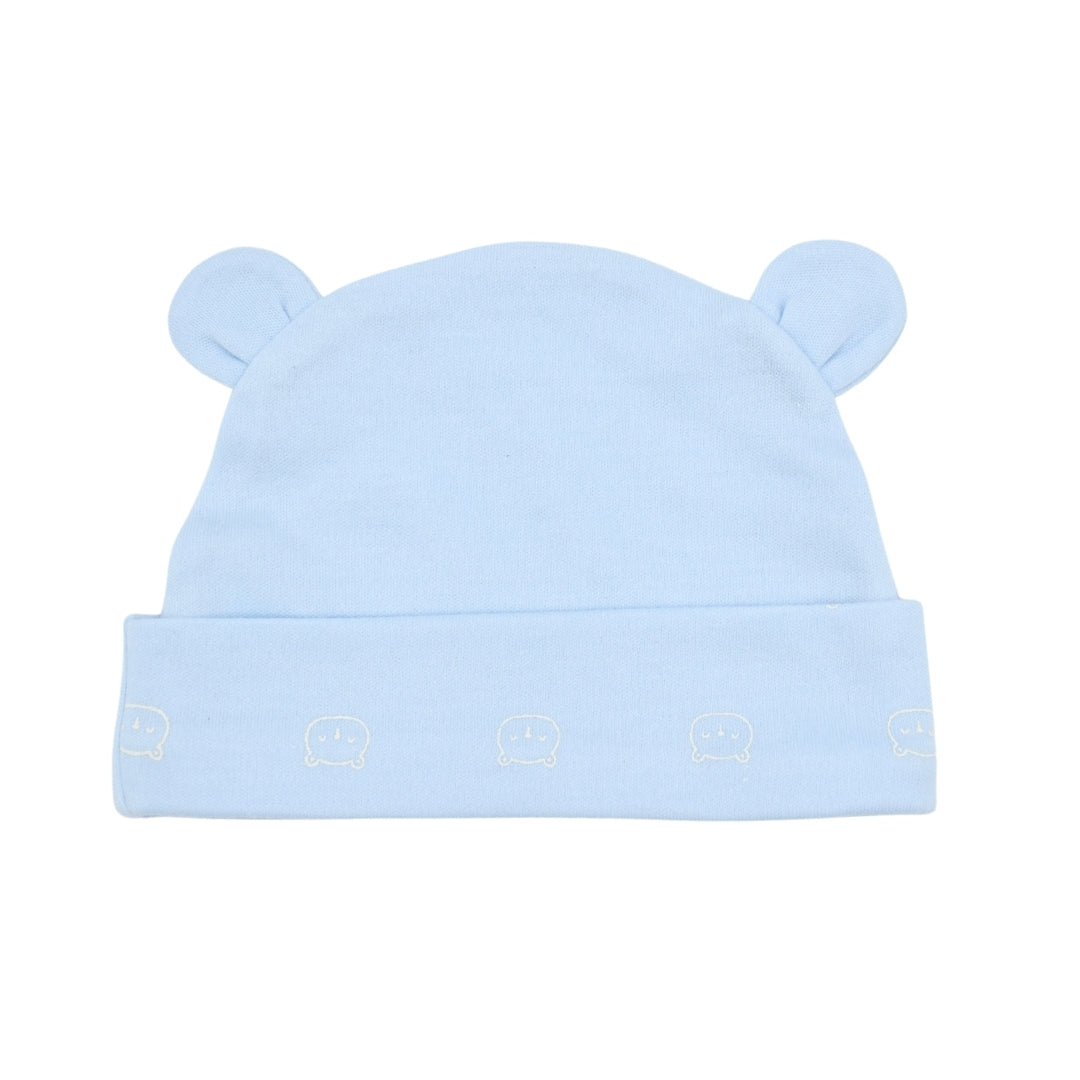 Set De Gorros X3 Borde Estampado